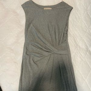 Philosophy gray wrap tie dress S NWT